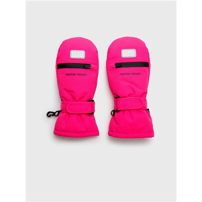 Варежки текстильные для девочек