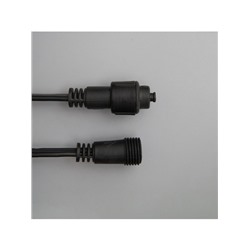 Гирлянда «Занавес» 2×6 м, IP44, УМС, тёмная нить, 1440 LED, свечение мульти, 220 В