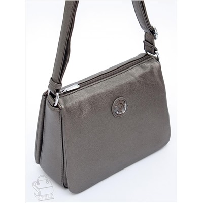 Сумка женская  1366-122 silver gray  Polina&Eiterou в Новосибирске