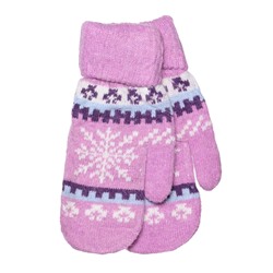 Варежки жен. Verita снежинка