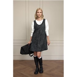 Женское офисное платье - сарафан Happyfox