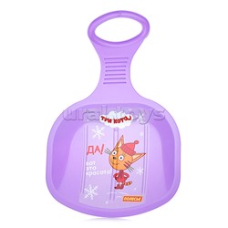 Санки "Ледянка" №2 "Три кота"