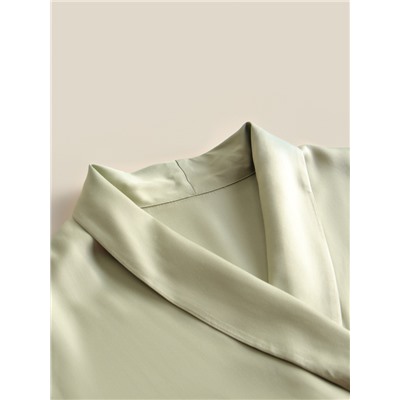 Халат домашний женский SL Modal Home, размер 44-46, зелёный