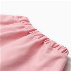 Комплект для девочки (свитшот и юбка) MINAKU, розовый, рост 134 см