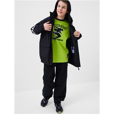 Куртка текстильная с полиуретановым покрытием для мальчиков (ветровка)