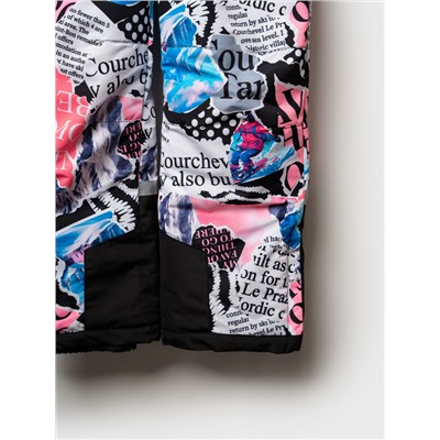 Комбинезон текстильный с полиуретановым покрытием для девочек