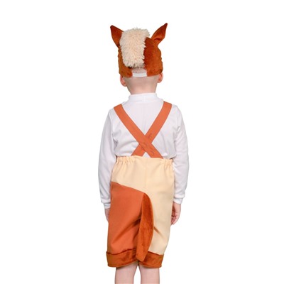 Карнавальный костюм «Коник»: полукомбинезон, шапочка, 3-6 лет, рост 98-116 см