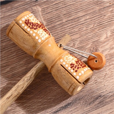 Сувенирный музыкальный инструмент «Стучалка», 18×9×3 см