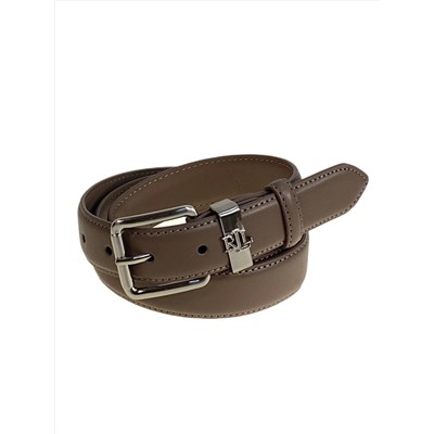 Ремень женский из натуральной кожи, цвет хаки