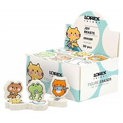 Ластик "FIGURE JOY BEATS" 40х30х13 мм мягкий, фигурный 259346 LXKESFRD-JB LOREX KIDS