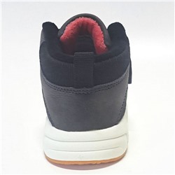 97-020G черн/сер Ботинки деми для мальчиков (22-26)/12