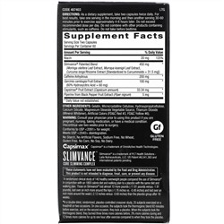 GNC, Slimvance, комплекс для похудения, 120 капсул