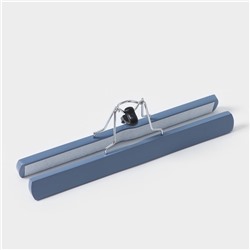 Вешалки для брюк и юбок LaDо́m Brillant, 2 шт., деревянные, 30×16×2 см, синии