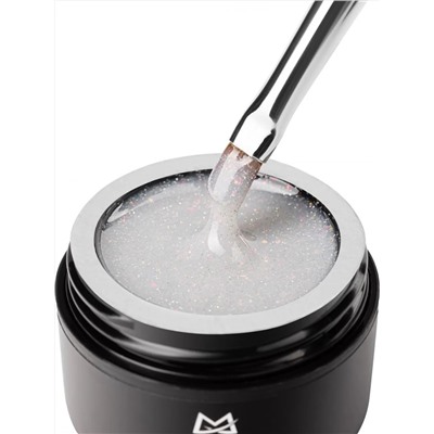 MANITA Гель моделирующий для ногтей с хлопьями юки / Builder Gel Flash №06, 15 мл 28223
