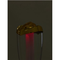 Башня пивная «Вавилон голд», колба 3 л, ёмкость для льда, подсветка, пластик, золотистый