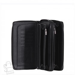 Клатч мужской кожаный 990H black Heanbag
