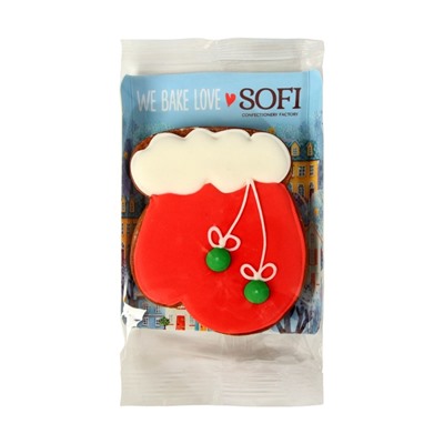 Печенье имбирное новогоднее «Рождественское», 60 г