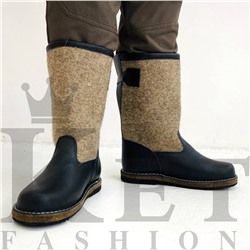 Мужские Валенки Лесник, войлочная подошва