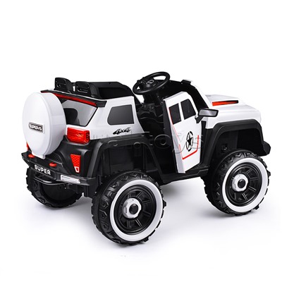 Электромобиль "Бархан" 12V7A с полным приводом, белый