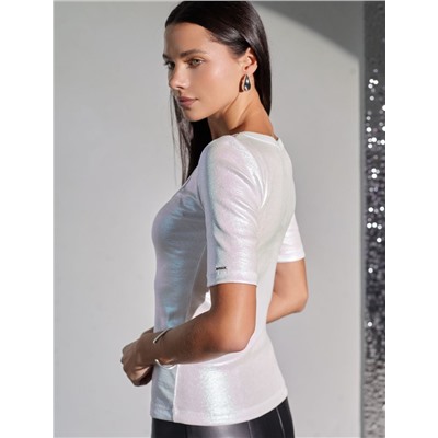 VILATTE Футболка D49.120