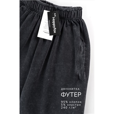 Женские брюки из футера двухнитки Happyfox