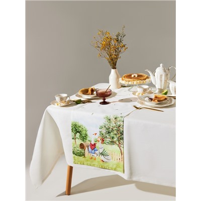 Дорожка на стол Этель Family picnic 40×146 см, 100% хл, саржа 190 г/м²
