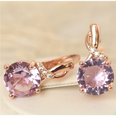 Серьги позолота H01-15002