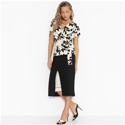 Блуза с декоративной драпировкой, Откройся желаниям (шикарная)