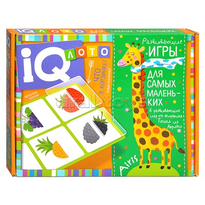 Пластиковое лото для малышей (нов) 2+ Что в корзинке? Найди половинку. Куликова Е.Н.