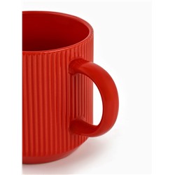 Кружка новогодняя керамическая «Снежинка», 350 мл