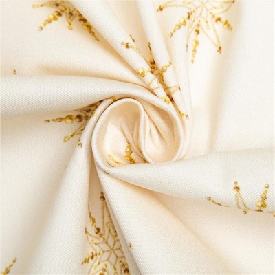 Скатерть новогодняя «Этель» Christmas time, d=220 см ±3 см с ГМВО, 100% хлопок, саржа 190 г/м²