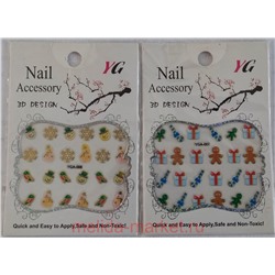 Наклейки для ногтей Nail Art Набор 2шт