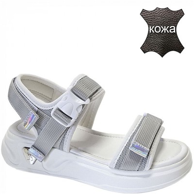 CC030-010 сер  Босоножки женские (36-41)/10