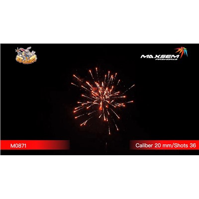 Фейерверк M0871 Лунное затмение / THE MOON ECLIPSE (0,8" х 36)