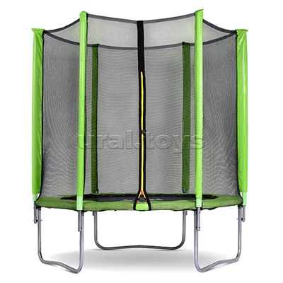 Батут ROCKET, d=183, внешняя сетка высотой 150 см., общая высота 207 см, зеленый