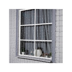 Гирлянда «Занавес» 2×3 м, IP44, УМС, белая нить, 760 LED, свечение белое, 220 В