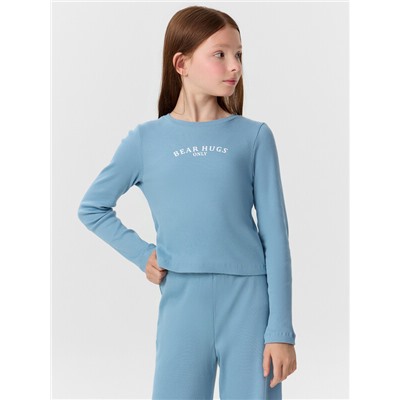 КОМПЛЕКТ ДЛЯ ДЕВОЧЕК (ЛОНГСЛИВ, БРЮКИ) 567757