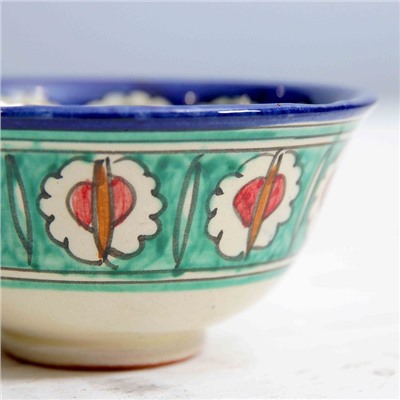 Пиала для чая Риштанская Керамика «Узоры», 200 мл, d=11 см, МИКС