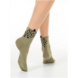 Conte elegant Носки CLASSIC с пикотом «Leopard»