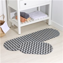 Коврики для дома SAVANNA «Лапка», 2 шт., 40×120 см, 40×60 см