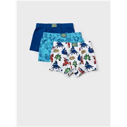 Трусы трикотажные для мальчиков - боксеры, 3 шт в комплекте