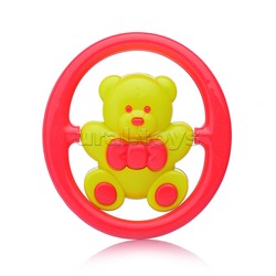 Погремушка "Медвежонок" с бабочкой, в пакете