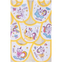 Набор нагрудников  с принтом Неделька НГР-7