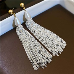 Акц -12% Серьги длинные на гвоздиках арт. 13 2964 (id 273290)