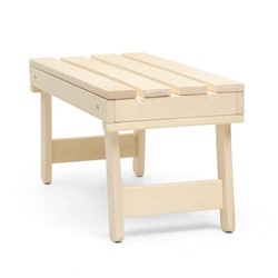 Лавка деревянная, 100×44×43 см, складная, липа