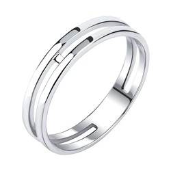 Кольцо из серебра без вставки, Л-11872