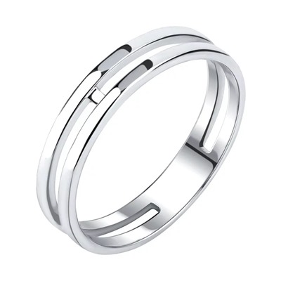 Кольцо из серебра без вставки, Л-11872