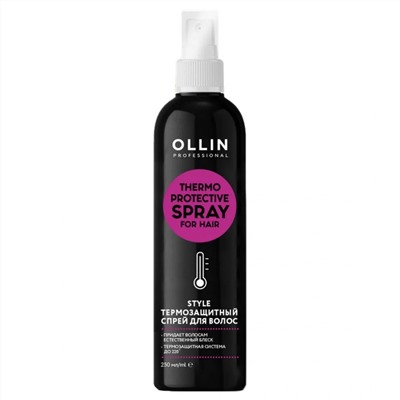 Ollin Термозащитный спрей / Thermo Protective Spray, 250 мл 18456