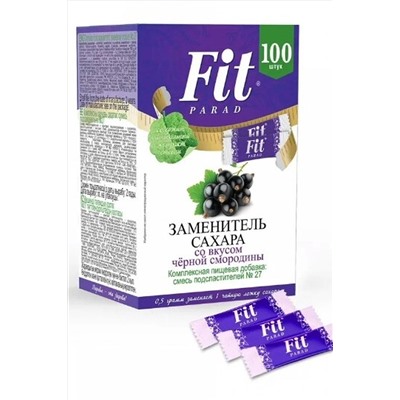 ФитПарад № 27 Чёрная смородина (стики 100шт) 50г ЭКОПРОДУКТЫ, 1181120