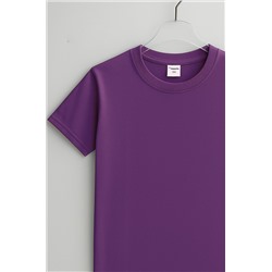 Детская однотонная футболка Happyfox